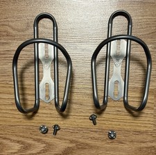 Silca Titanium Pair Cycling Bike Water Bottle Cages & Titanium Cage Bolts