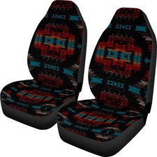 Dreaweet Navajo Print Car Seat Covers For Men Women Southwest Navajo-1