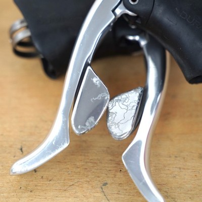 Shimano Dura-Ace ST-7700-B Shifters Silver 2x9-Speed Road Bike