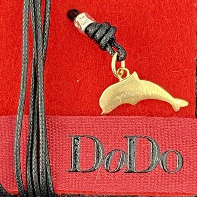 Dodo Pomellato Collana Ciondolo Delfino Grande Oro Giallo 18kt 750