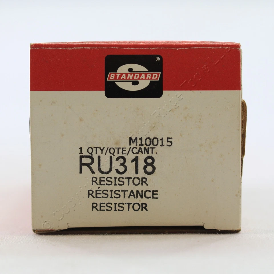 Резистор двигателя вентилятора Standard Motor Products RU318 для Ford Econoline 1999-2006 годов выпуска - Изображение 4 из 4