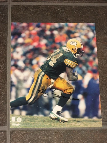 New ListingEdgar Bennett Autographed 8x10 Photo Green Bay Packers