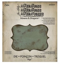 TIM HOLTZ Sizzix  ORNAMENTAL  Die BIGZ 656641 Alterations Vintage Scrapbook
