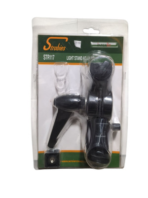 Interfit Strobies light Stand Adaptor STR117 Umbrella Holder W/ Hotshoe Adaptor