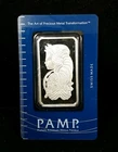 Pamp Suisse 1oz .999 Fine Silver Fortuna Bar in Plastic Assay Card #7473