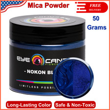 Eye Candy Pigments Premium Blue Mica Powder -...