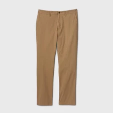 Goodfellow & Co Men's Mid Rise Straight Leg Slim Straight Chino Pants