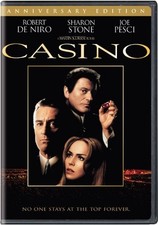 Casino On DVD With Robert De Niro Brand New E25