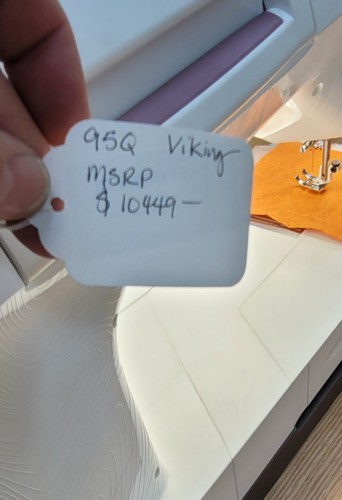 Husqvarna Viking Epic 95Q Sewing Machine - New/Old Floor Model - 12 Sew Hours - Picture 6 of 6