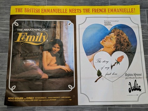Vintage Double Movie Poster. The Awakening Of Emily/Julia. - 第 1/2 張圖片