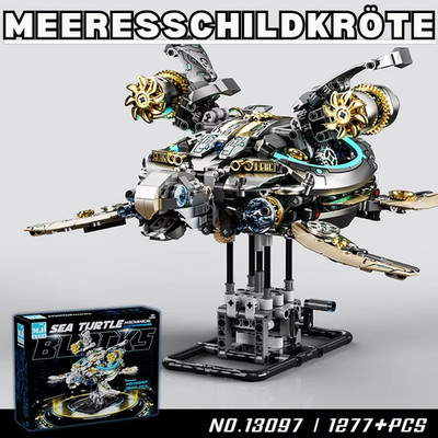 MJI 13097 Meeresschildkröte Klemmbausteine 1277 PCS Geschenk NEU OVP
