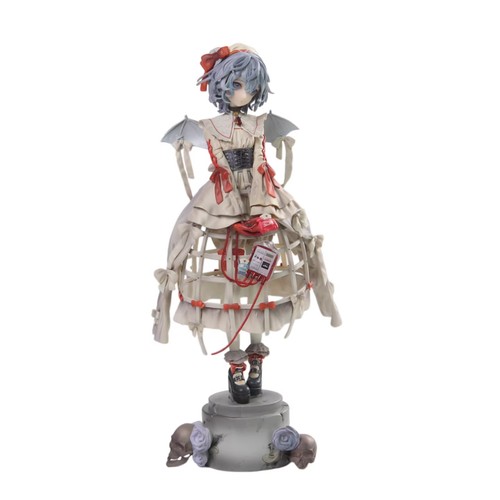 Touhou Project Remilia Scarlet PVC Figure Model Statue 27CM Collectible Toys - 第 1/6 張圖片