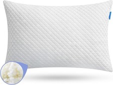 Memory Foam Toddler Pillow,20X14    Kids Standard, White  1  