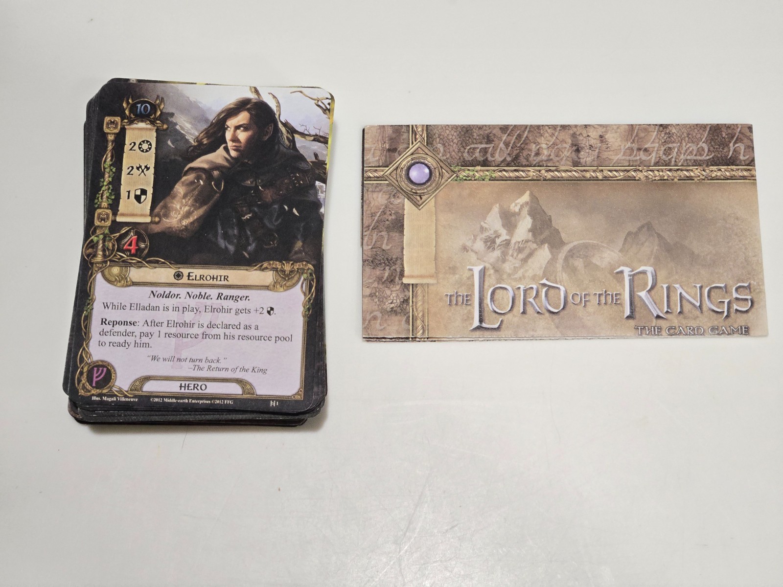 The Lord of the Rings Card Game The Redhorn GateAdventure Pack (Used)