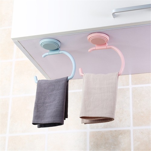 Porta carta igienica autoadesivo asciugamano per bagno senza unghie fazzoletti - Foto 11 di 11