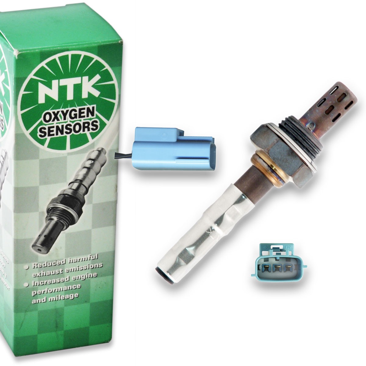 NGK NTK Upstream Right O2 Oxygen Sensor for 2001-2003 Infiniti QX4 3.5L V6 - qp