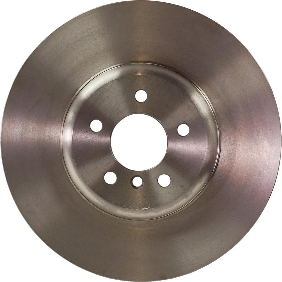 Rotor de freno de disco para BMW 750i 2009-2015 lado del pasajero delantero sólido 1 pieza Foto 3 de 4