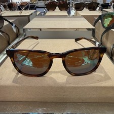 Costa Sullivan Rectangle Sunglasses Brown Tortoise Frame Green Polarized Lens M