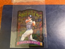 1998 Topps Gallery - Gallery of Heroes Jeff Bagwell #GH 11 Jumbo