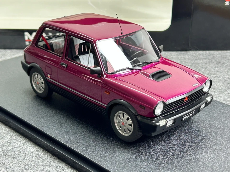 MAXIMA 1/18 1984 AUTOBIANCHI A112 ABARTH VII-SERIES Metallic Pink - Image 4 of 4