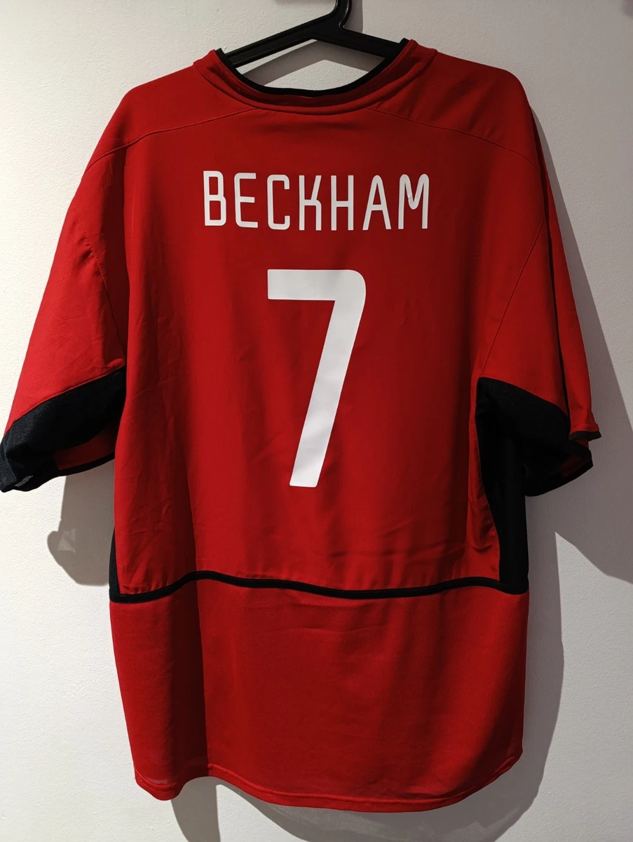 Maillot football vintage Angleterre domicile saison 2002-2003