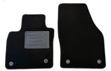 Tappetini auto anteriori Skoda Scala  dal 2019 in moquette ,bottoni,battitacco