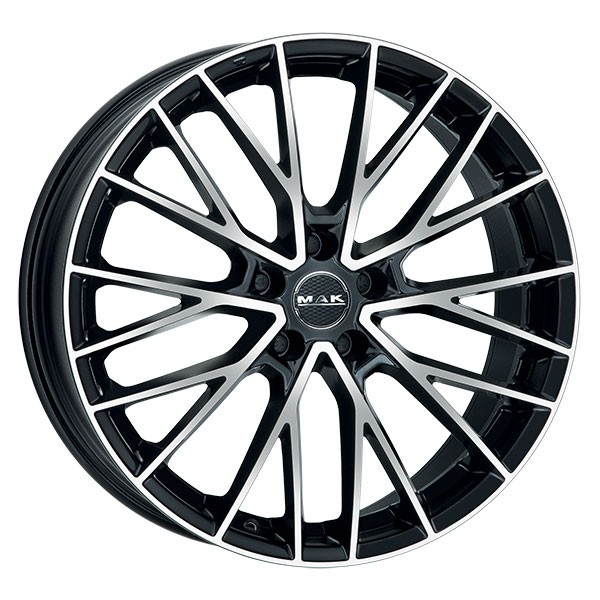 ALLOY WHEEL MAK SPECIALE FOR AUDI Q2 8X20 5X112 BLACK MIRROR AZH