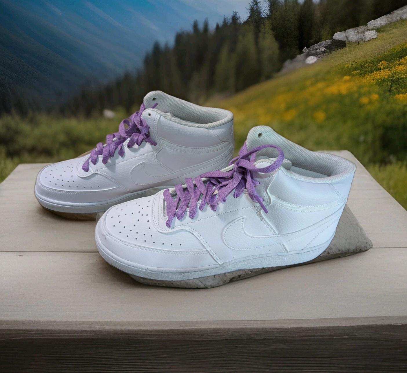 Nike Court Vision Mid White Men's Size 10.5