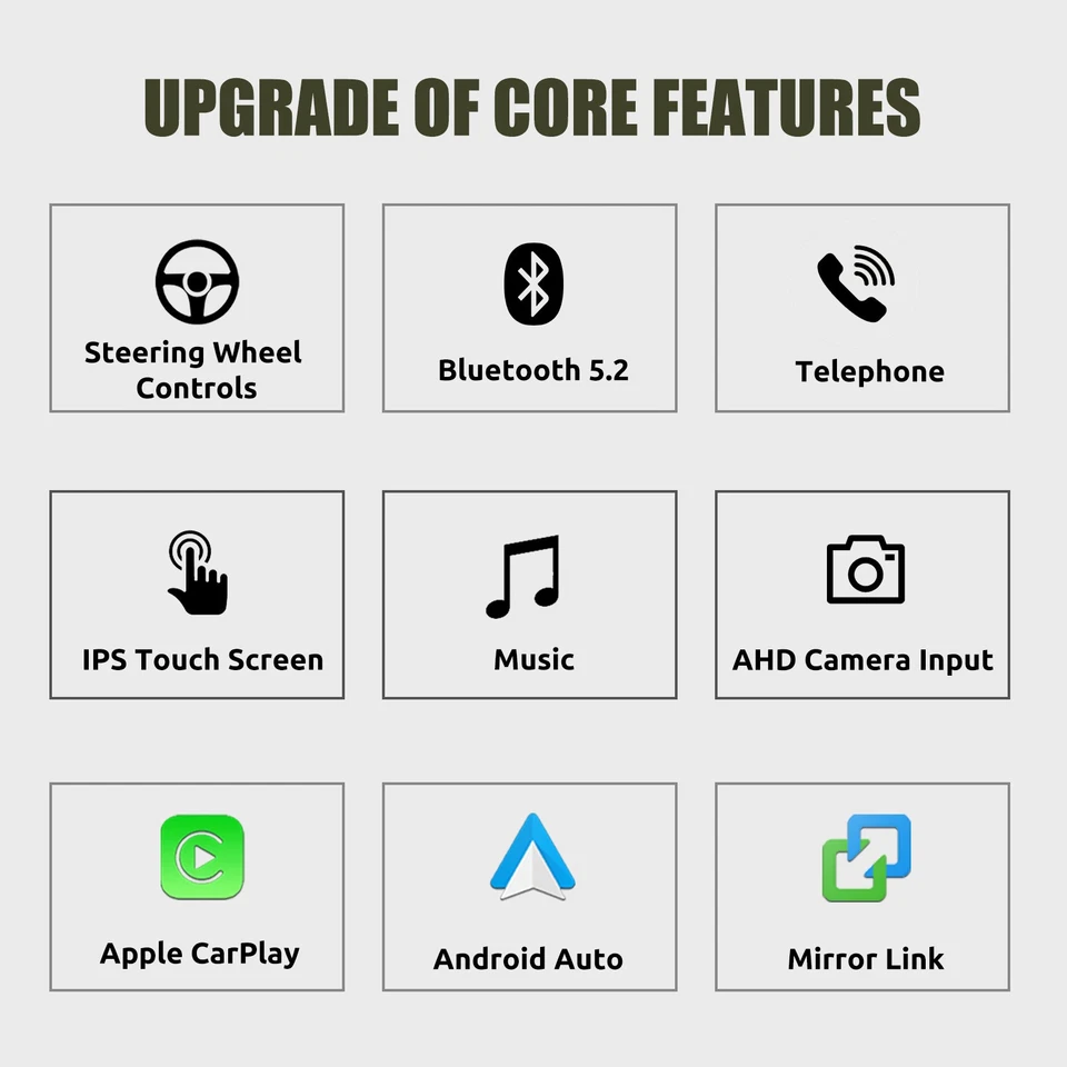 10.25" Car Radio Stereo CarPlay FM AM For BMW X5 E70 X6 E71 2007-2009 CCC System - image 3 of 4