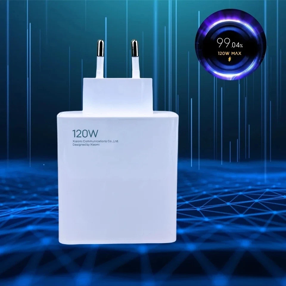 Caricatore Xiaomi Originale 120W Turbo Rapido per Redmi Note 11 12 13 Pro+ 5G - Immagine 2 di 4