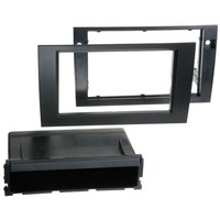 Radioblende 1-DIN Fach + 2-DIN Audi A4 B6 B7 8E 8H Seat Exeo Einbaurahmen