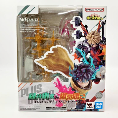 S.H.Figuarts Izuku Midoriya Katsuki Bakugo Plus Ultra Optional