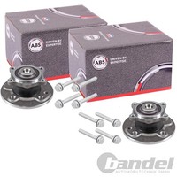 2X A.B.S. Radlager/Radnabe Mit ABS-RING Hinten Passend FüR Mini | 201298