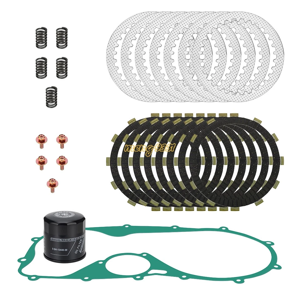 Placas de fricción de embrague y filtro de aceite para Kawasaki Vulcan 900 VN900B/C/D 2006-2024 Foto 2 de 4