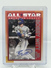 2025 Topps Series 2 Bobby Witt Jr. 1/1 Platinum 1990 Baseball All Stars Auto