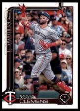 KODY CLEMENS #US208 2025 Topps Update Series Minnesota Twins NM