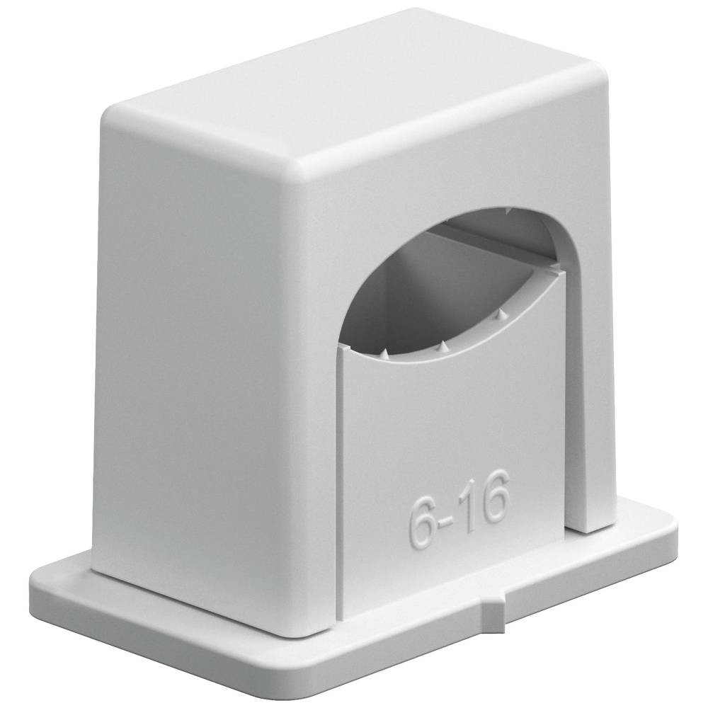 Bride d'attache OBO Bettermann 2101017 pour fixer solidement vos conduits et éviter les câbles pendants