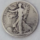 1936 D Walking Liberty Half Dollar in VG Condition