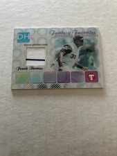 2004 Topps Pristine - Fantasy Favorites Relics Frank Thomas #FF-FT (MEM)