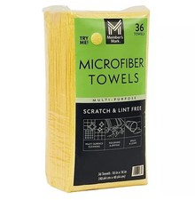 Member's Mark Microfiber Towels, 16" x 16" - Choose Your Colour  Count.