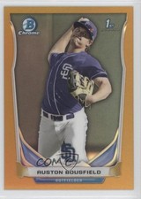 2014 Bowman Draft Chrome Gold Refractor 46/50 Auston Bousfield #CDP127 0t3