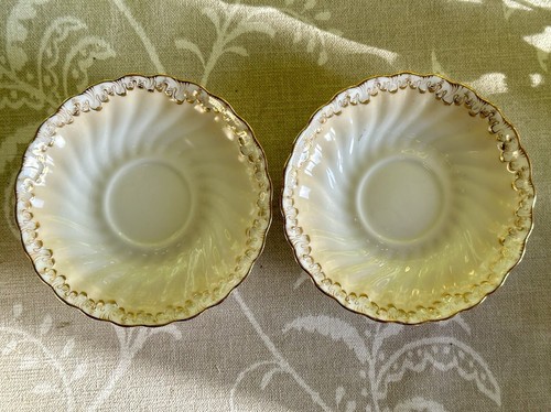 Antique Teacup Trios x Two! George Jones & Sons Crescent China FOR DISPLAY ONLY - Picture 16 of 24