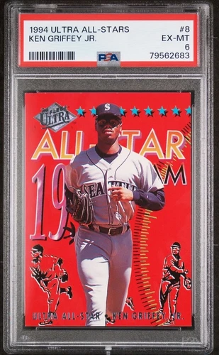 1994 Fleer Ultra All-Stars #8 Ken Griffey Jr. PSA 6 EX-MT Seattle Mariners HOF