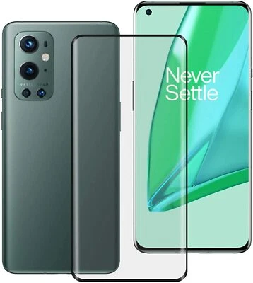 PHONETHRONE Pellicola Vetro Temperato per ONEPLUS 9 PRO 5G 5D CURVO Protezione TOTALE 9H