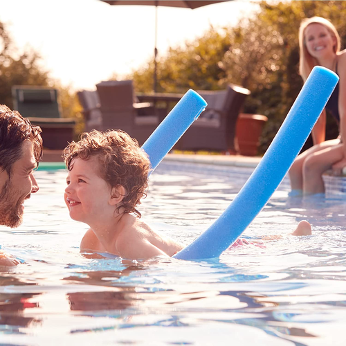 12Pack 52" Jumbo Pool Noodles Bulk Foam Swim Noodles Hollow Swimming