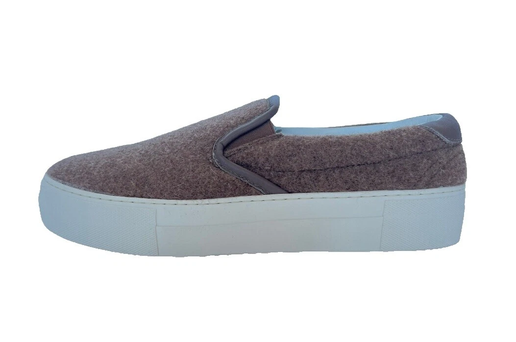 Brown Slip-On Flats para mulheres