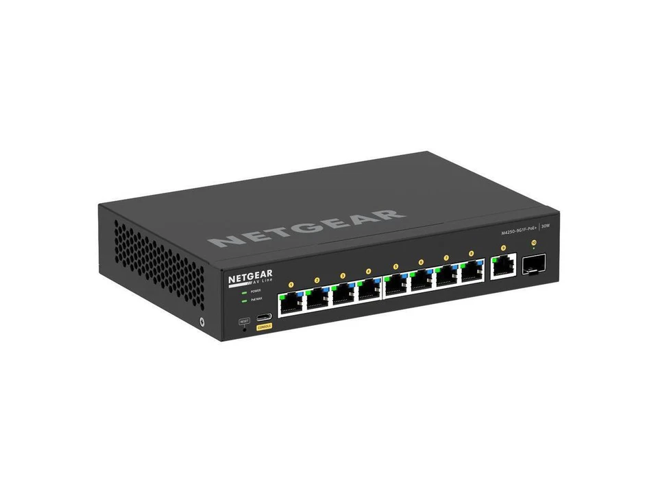 Netgear AV Line M4250 9G1F PoE plus GSM4210PD-100NAS - Image 2 of 4