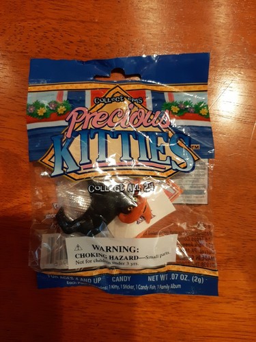 Precious Kitties Black Cat Halloween Candy Sealed Brand New Collectible - Picture 2 of 8