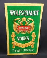 Vtg WOLFSCHMIDT VODKA Spirit of the Czar Door Floor Mat Rug 18 x 27