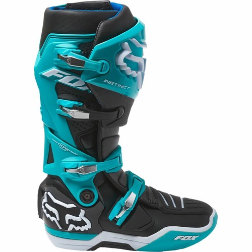 Fox Racing Instinct Boots Size 12 Teal